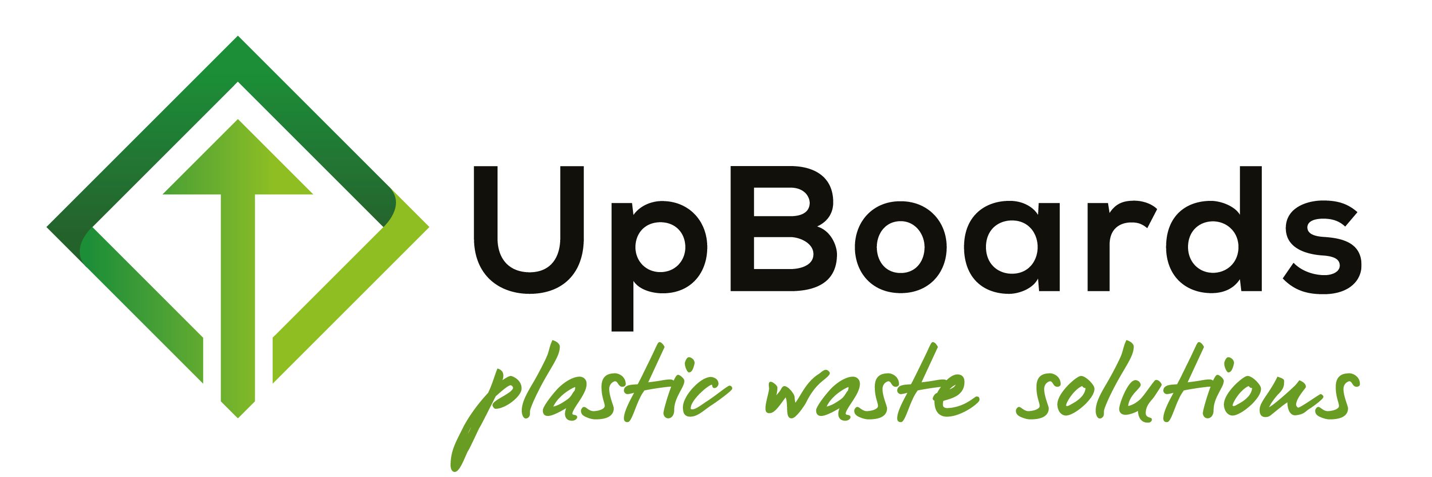 Upboards - recyclierte Kunststoffplatten aus gemischtem Plastikabfall